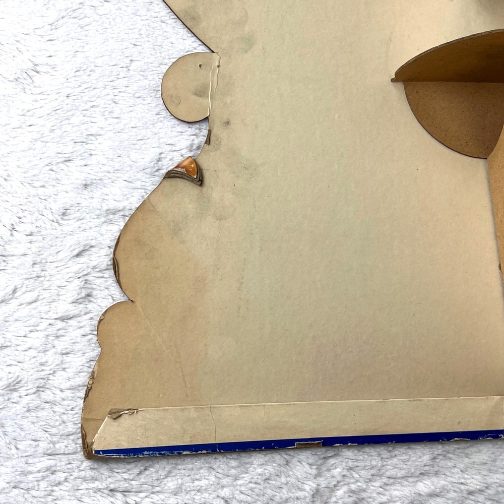 1940s Davol Nipples‎ Vintage Advertising X-LARGE SIGN 40" Cardboard Nurse Baby - Picture 10 of 16
